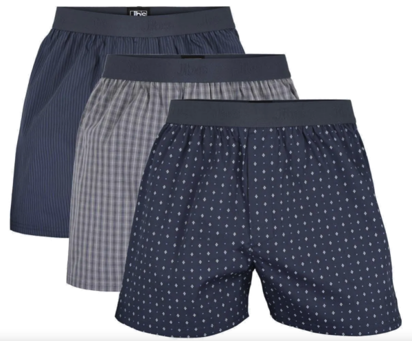 JBS 3-pack løse boxershorts økologisk bomuld_Small JBS boxershorts