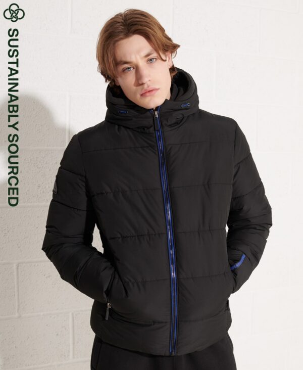 Superdry jakke m5010227c black_Medium Superdry trøjer