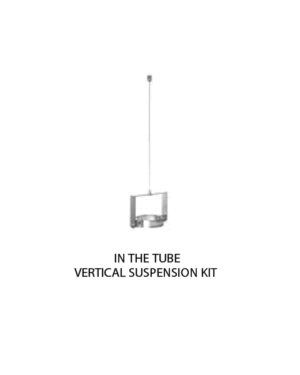 In The Tube Vertikalt Pendel Kit Lampe accessories