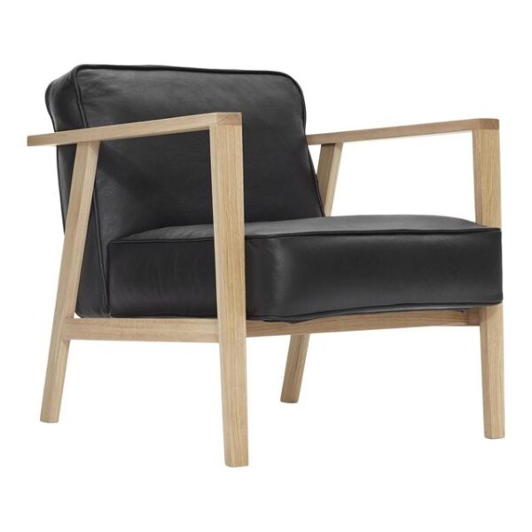 Andersen Furniture LC1 Lænestol Egetræ/Sort Læder al-laenestole