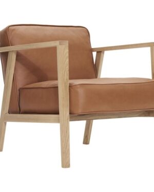 Andersen Furniture LC1 Lænestol Egetræ/Cognac Læder al-laenestole
