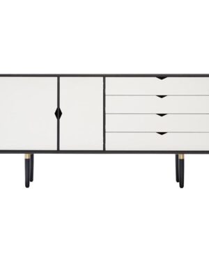 Andersen Furniture S6 Skab Sort/Hvid al-home-skabe