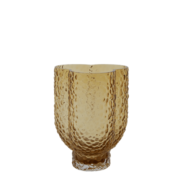 AYTM ARURA Trio Vase 18 cm Amber al-home-vaser-skaale