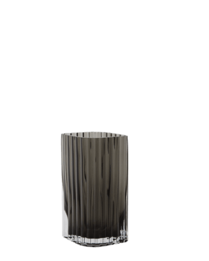 AYTM FOLIUM Vase 20 cm Sort al-home-vaser-skaale