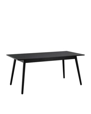 FDB Møbler C35B Spisebord 160 cm Sort Egetræ al-borde-spiseborde