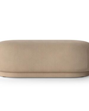 Ferm Living Rico Ottoman Brushed Sand al-puffer