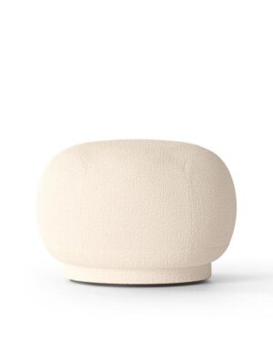 Ferm Living Rico Puf Wool Boucle Råhvid al-puffer