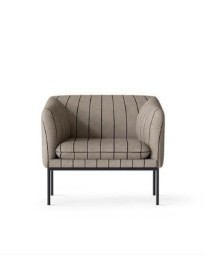 Ferm Living Turn 1 Seater Sort Pasadena Sand/Sort al-laenestole