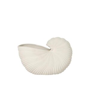 Ferm Living Shell Potte Råhvid al-home-vaser-skaale