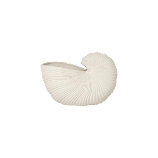 Ferm Living Shell Potte Råhvid al-home-vaser-skaale