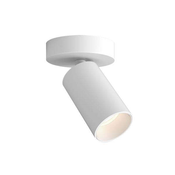 Astro Can 50 Single Loftlampe/Væglampe LED Mat Hvid Loftlampe