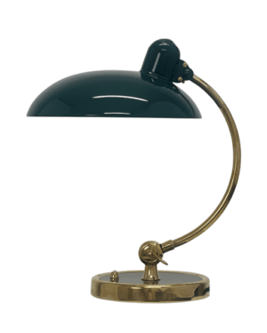 Fritz Hansen Kaiser Idell 6631-T Luxus Bordlampe Bespoke Green/Messing – Limited Edition Bordlampe