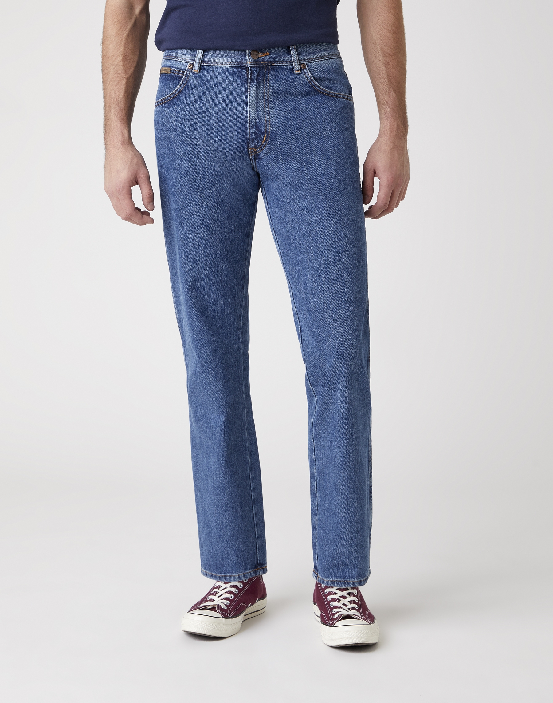 Wrangler Texas Jeans U/stræk Stonewash W12105096-38w/34l