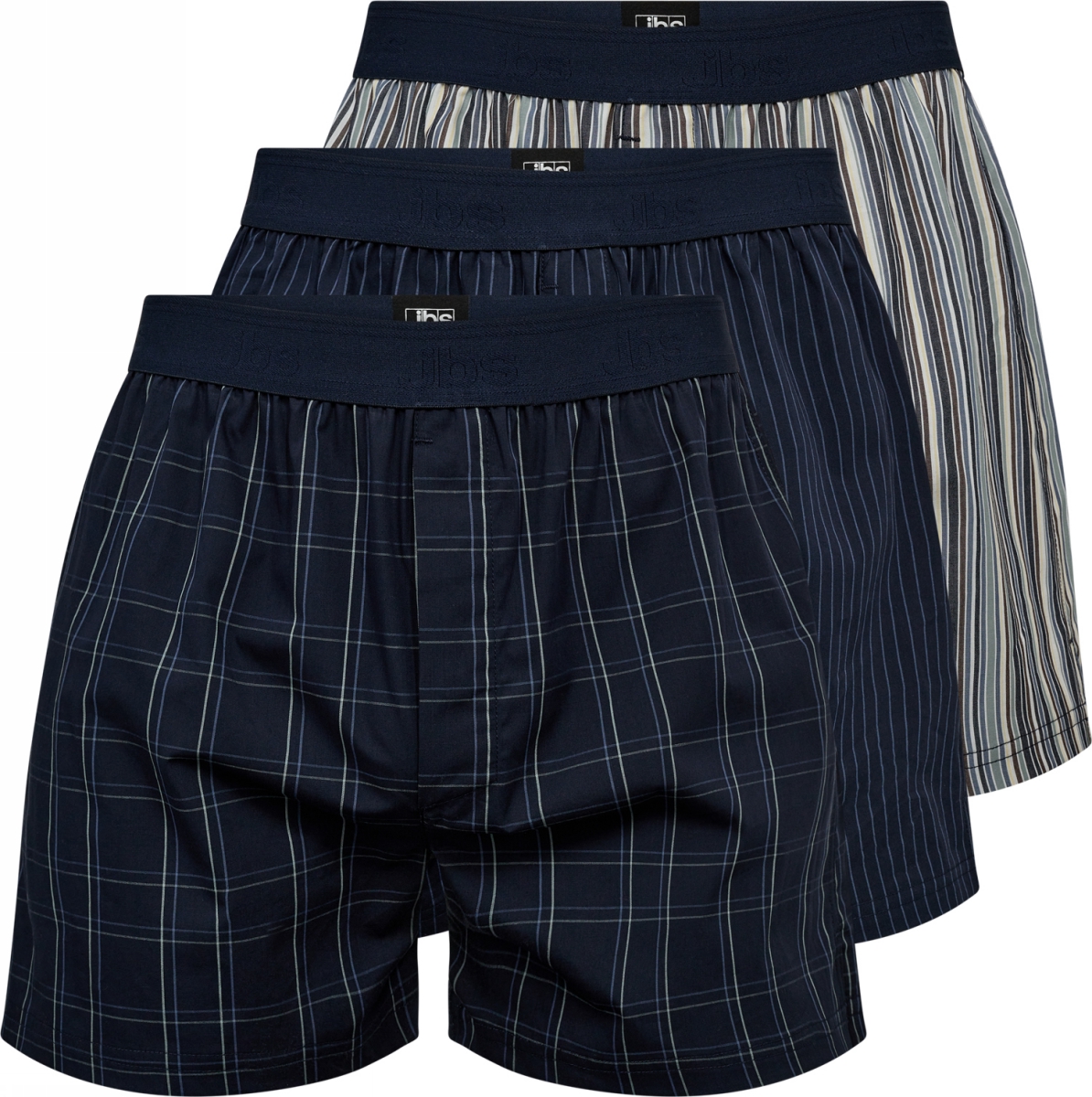 Jbs 3-pack Løse Boxershorts Bomuld