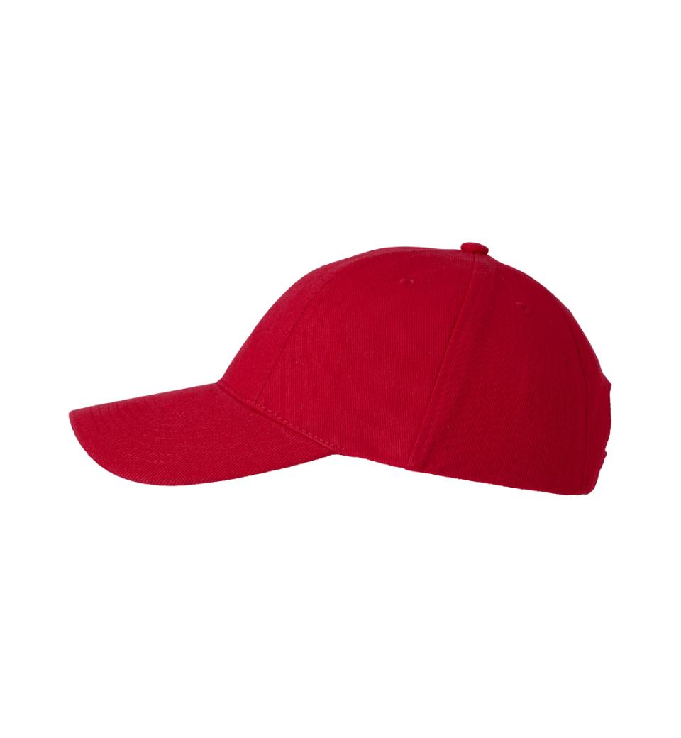 Id Twill Cap 0054 Rød