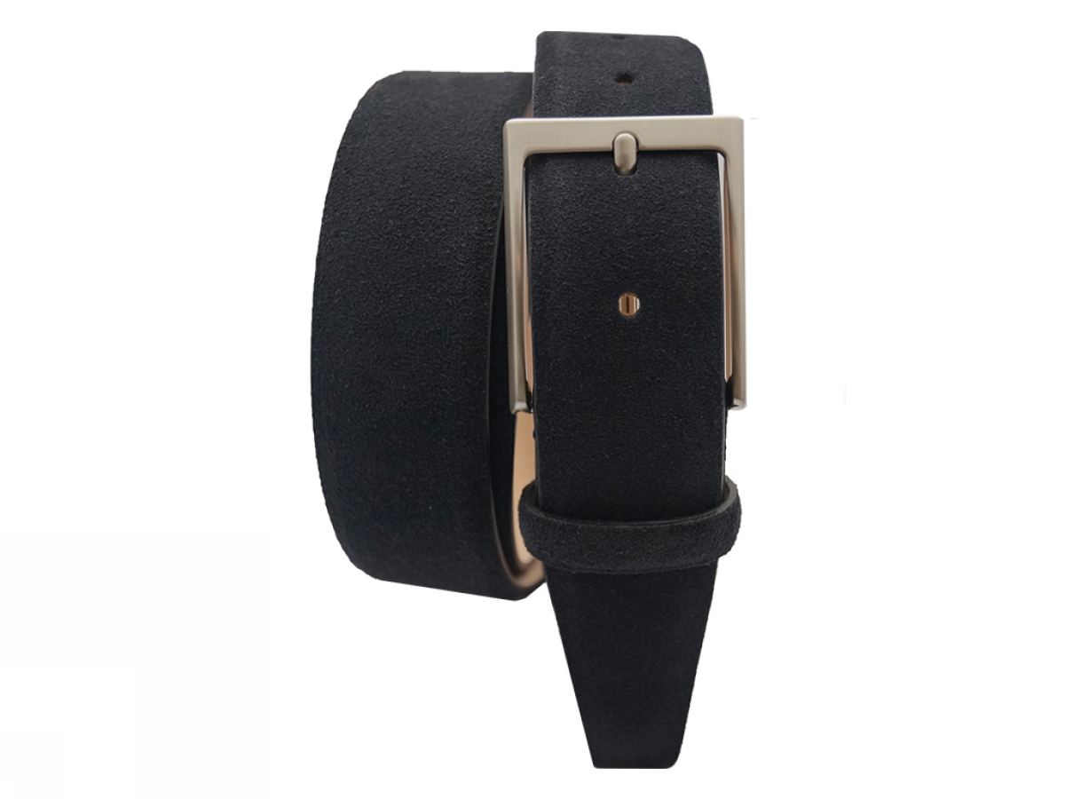 Phillipsons Læder Bælte Navy-95cm
