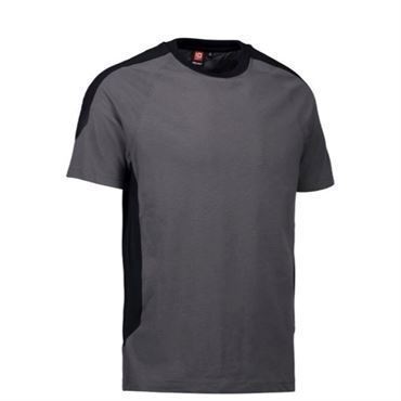 Id Pro Wear T-shirt 0302 Silver Grey-5xl