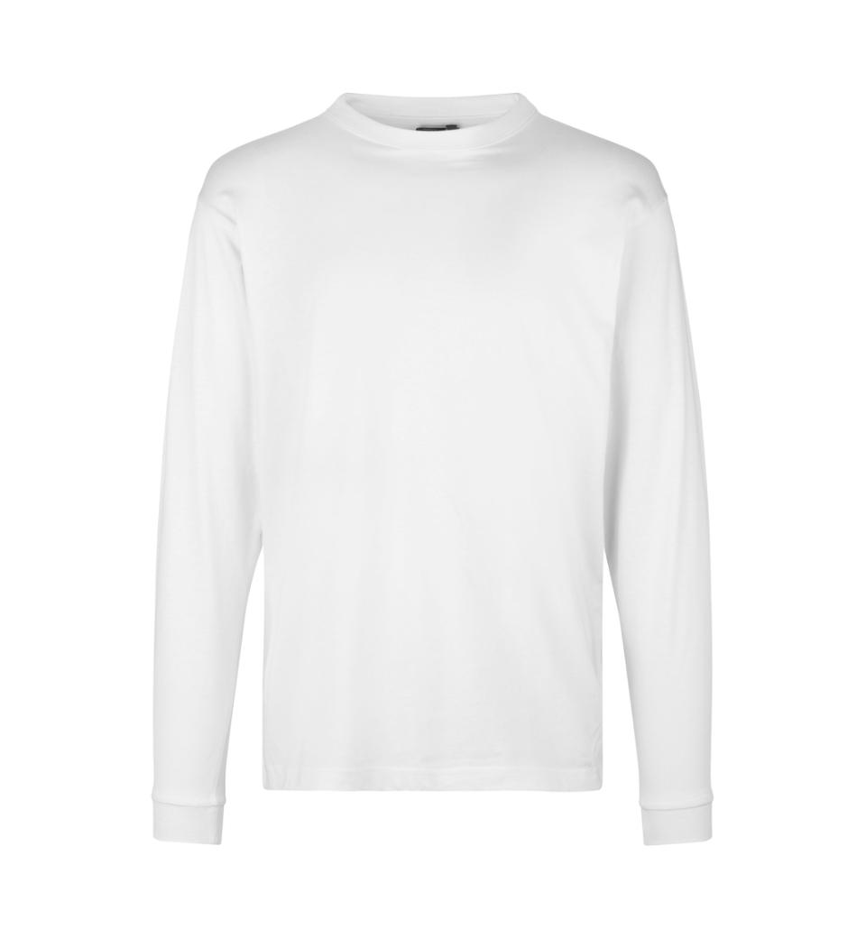 Id Pro Wear T-shirt Med Lange Ærmer 0311 Hvid