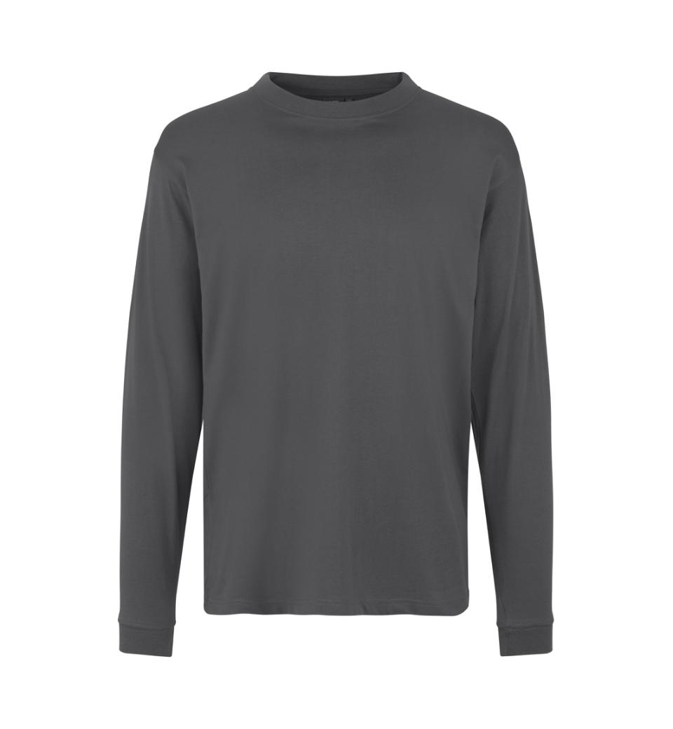Id Pro Wear T-shirt Med Lange Ærmer 0311 Silver Grey