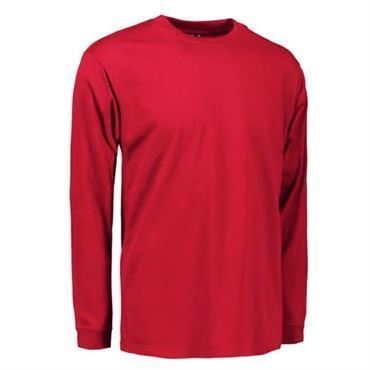 Id Pro Wear T-shirt Med Lange Ærmer 0311 Rød-6xl