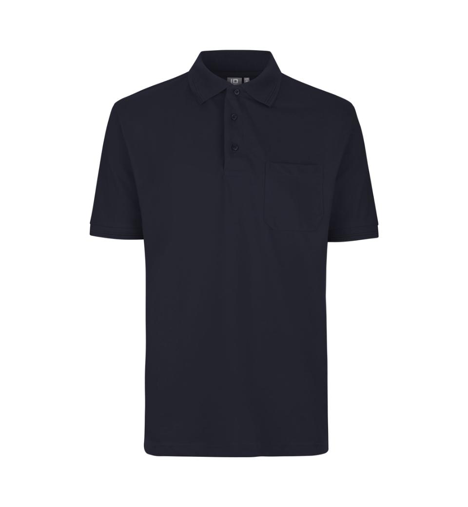 Id Pro Wear Polo Med Brystlomme 0320 Navy