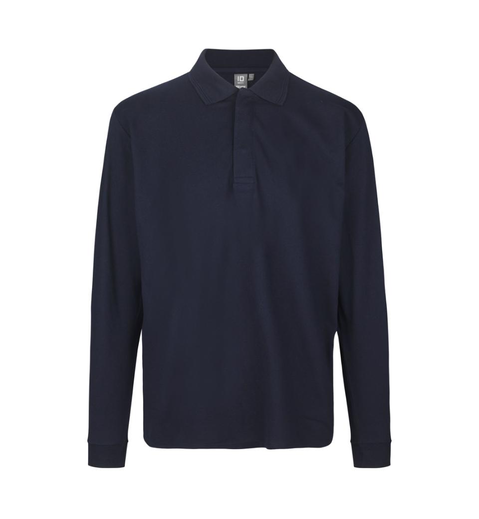 Id Pro Wear Polo Med Lange Ærmer 0336 Navy