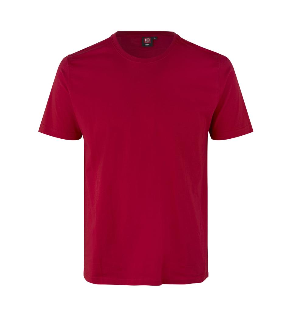 Id T-time T-shirt Slim 0502 Rød