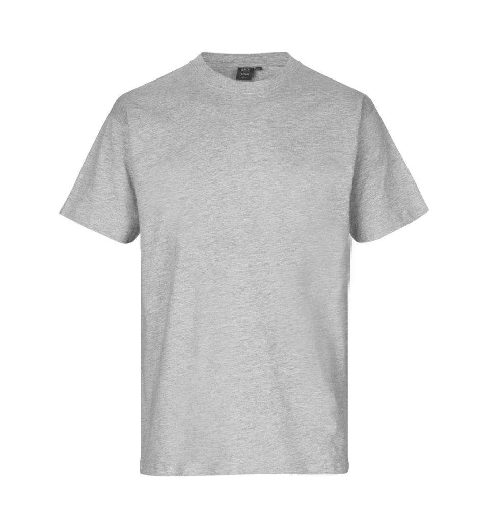 Id T-time T-shirt 0510 Grå Melange