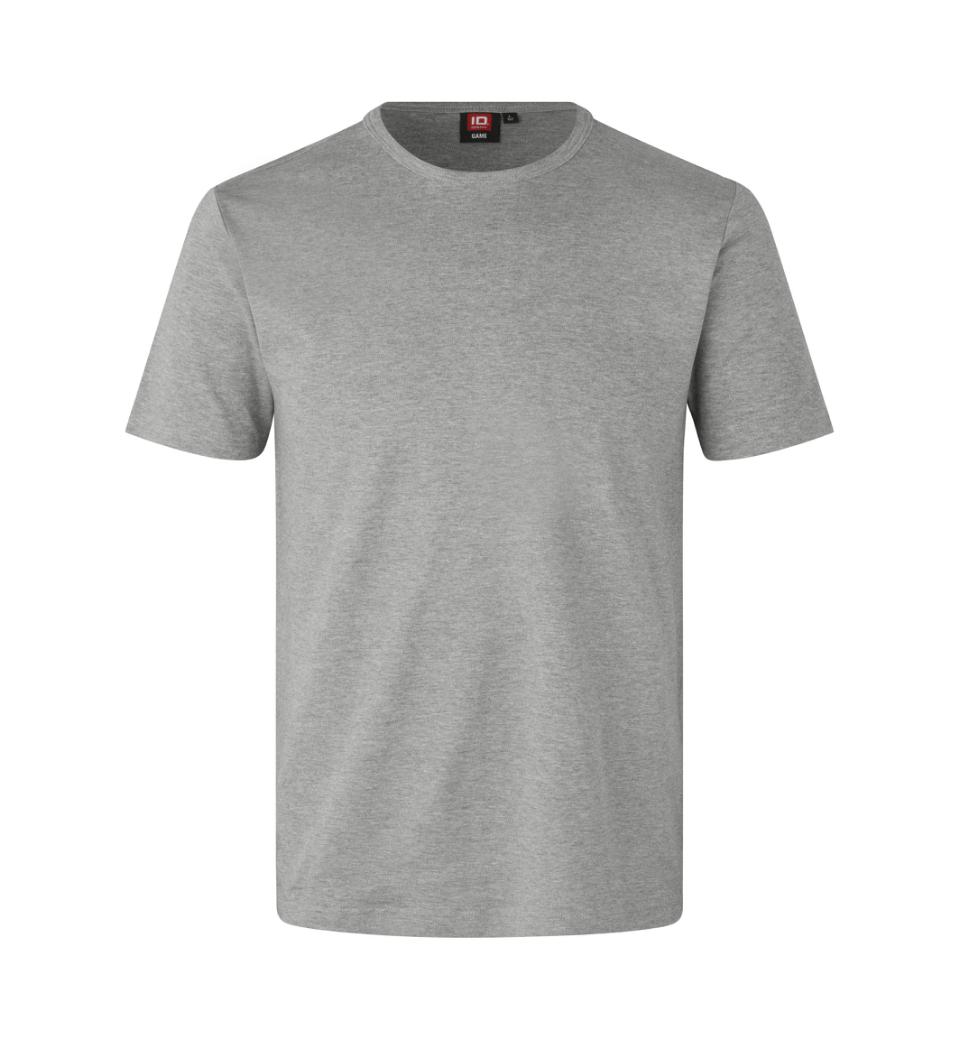 Id Interlock T-shirt 0517 Grå Melange-small