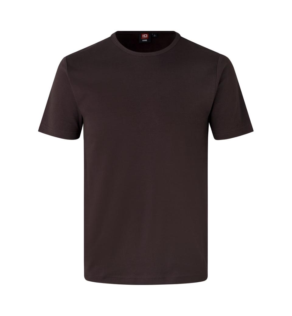 Id Interlock T-shirt 0517 Mørk Bordeaux