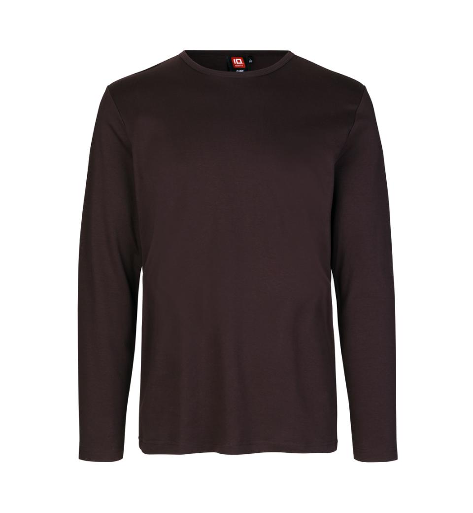 Id Interlock T-shirt 0518 Mørk Bordeaux