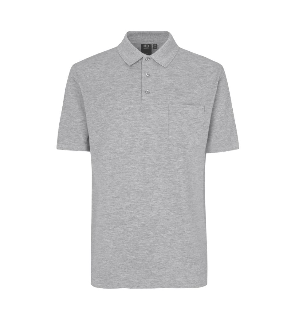 Id Klassisk Polo 0520 Grå Melange-x-small