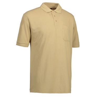 Id Klassisk Polo 0520 Hvid-4xl