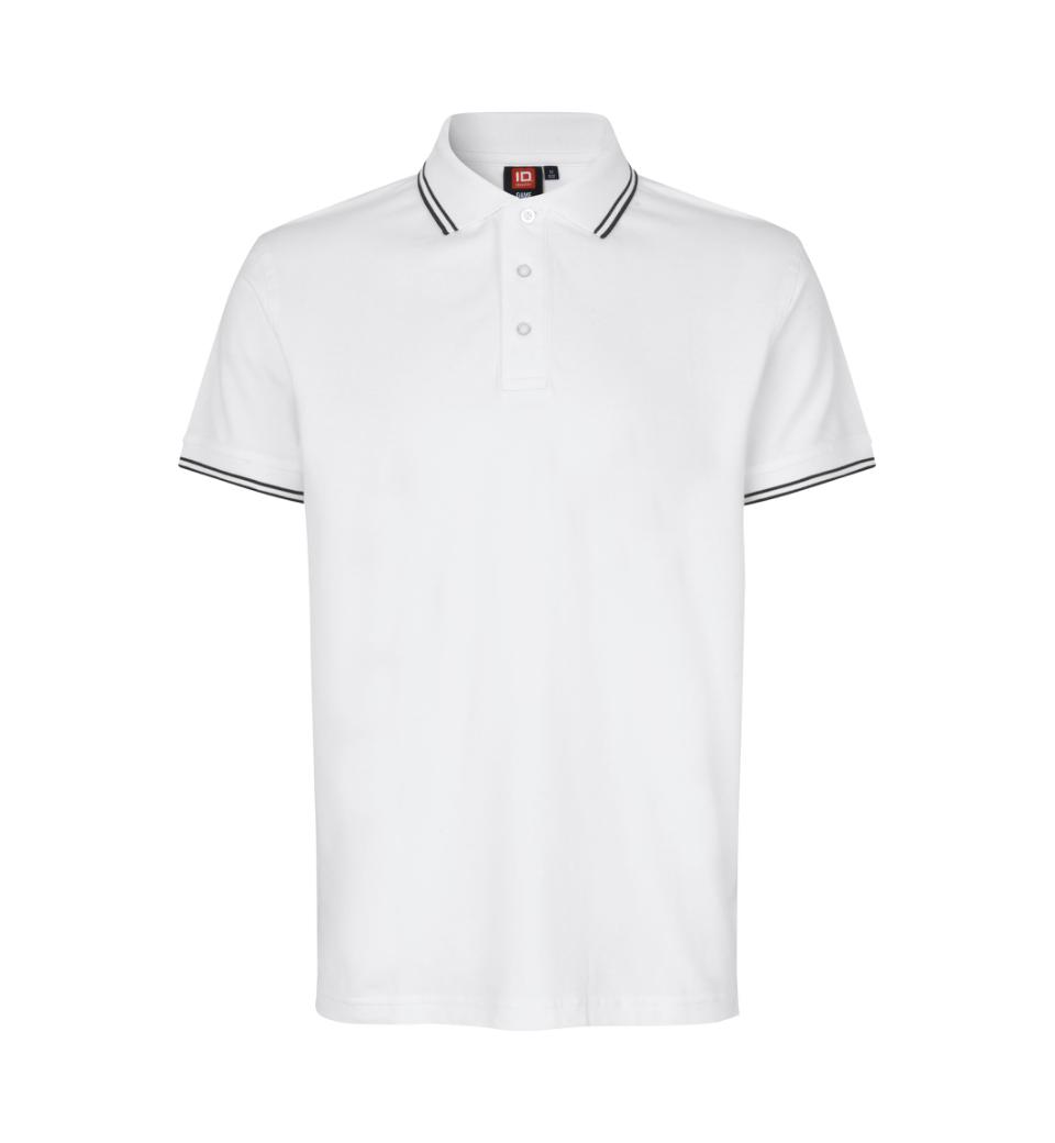 Id Stretch Polo 0522 Hvid