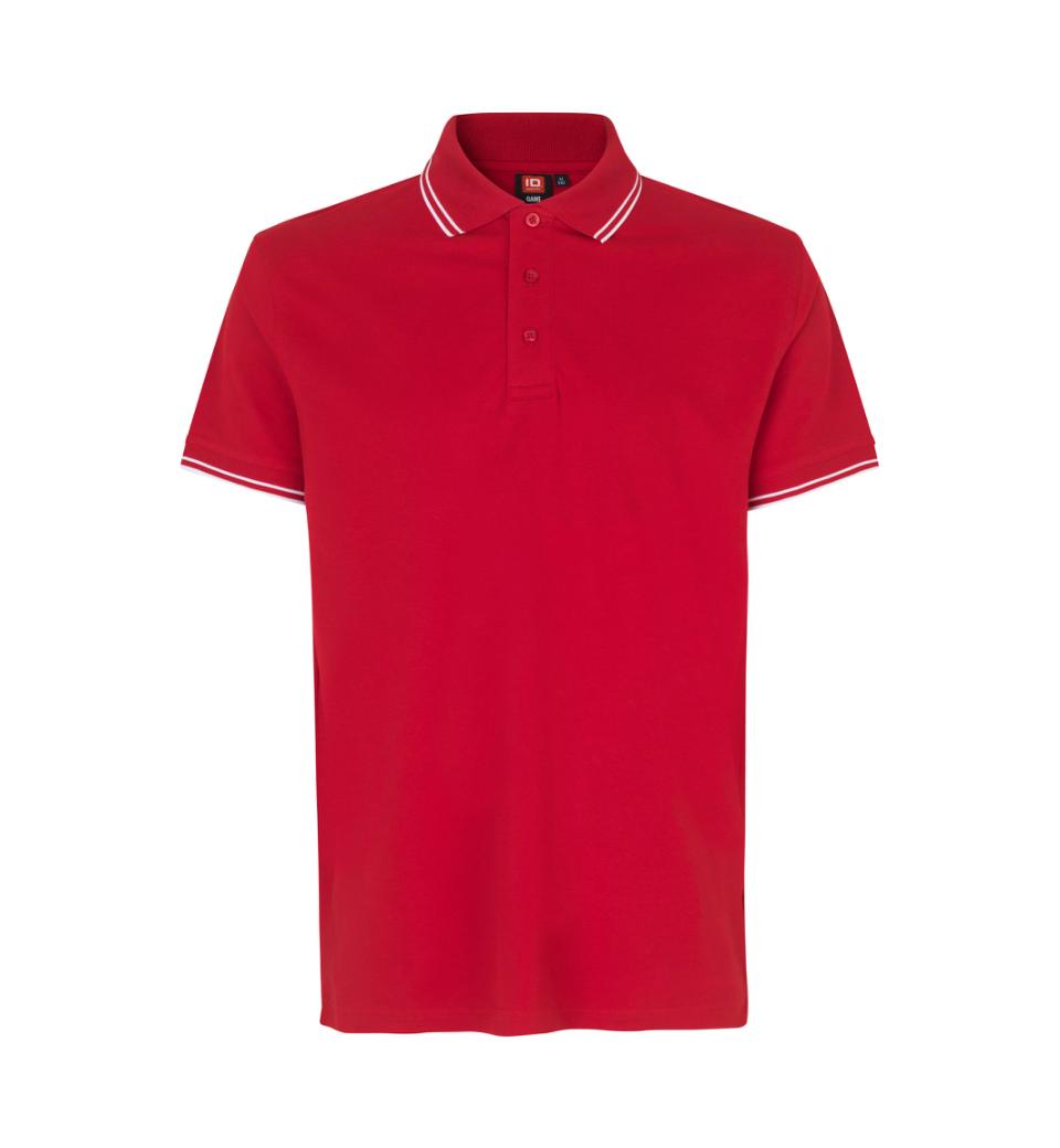 Id Stretch Polo 0522 Rød