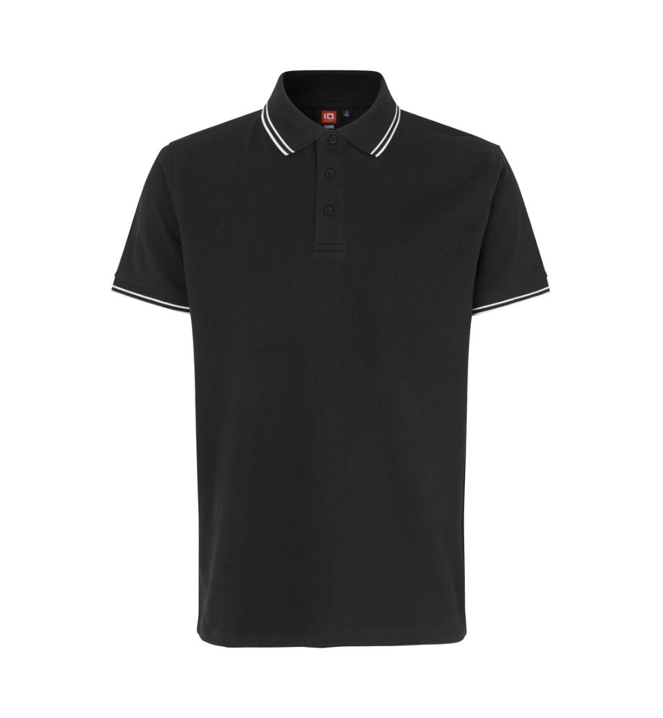 Id Stretch Polo 0522 Sort