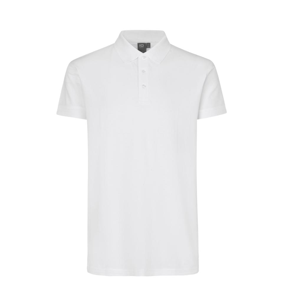 Id Stretch Polo 0525 Hvid