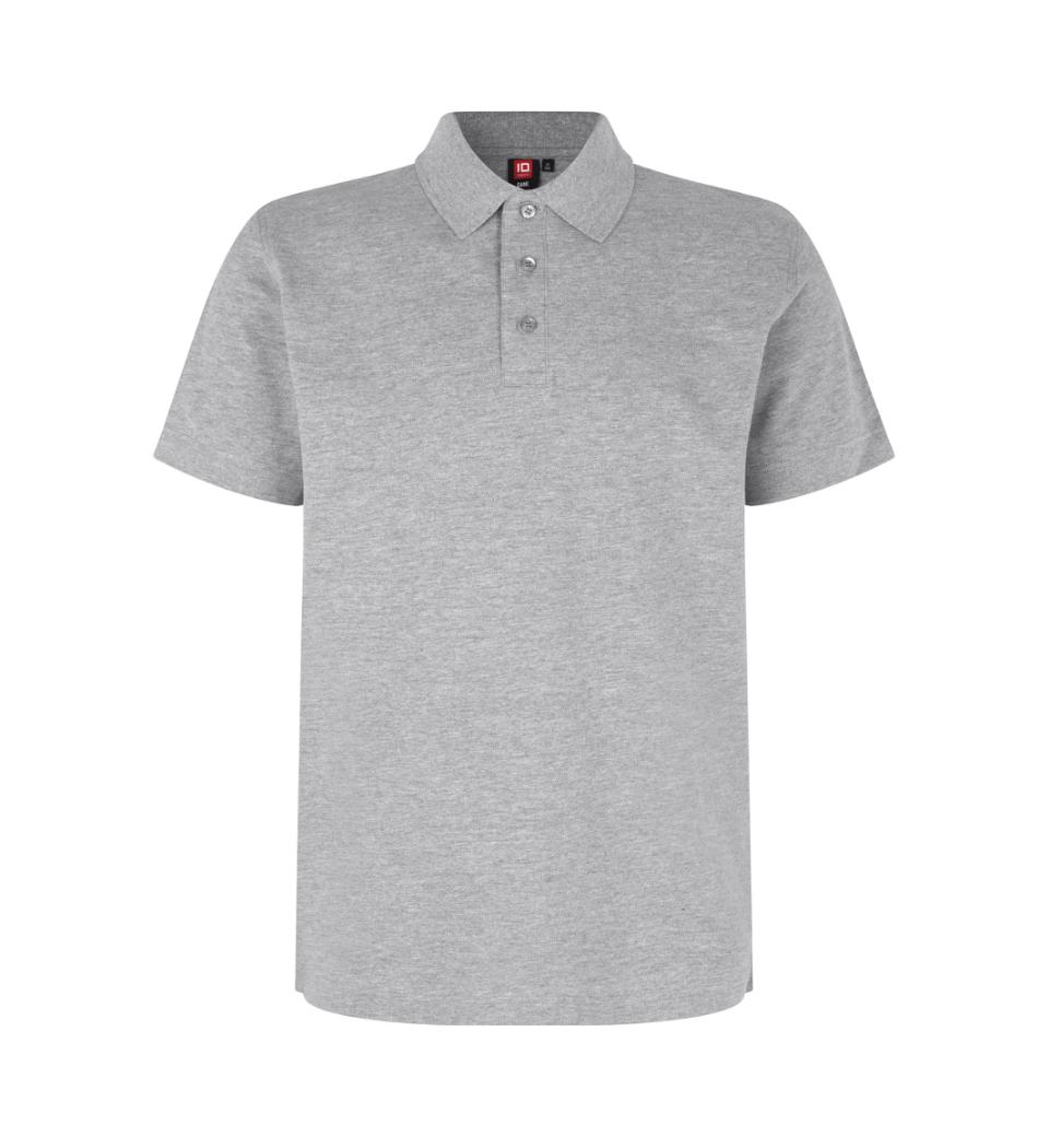 Id Stretch Polo 0525 Grå Melange