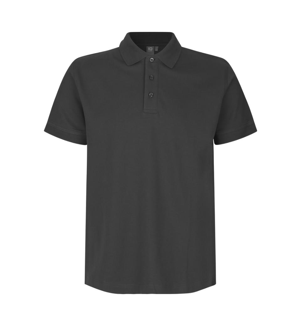 Id Stretch Polo 0525 Koks Grå