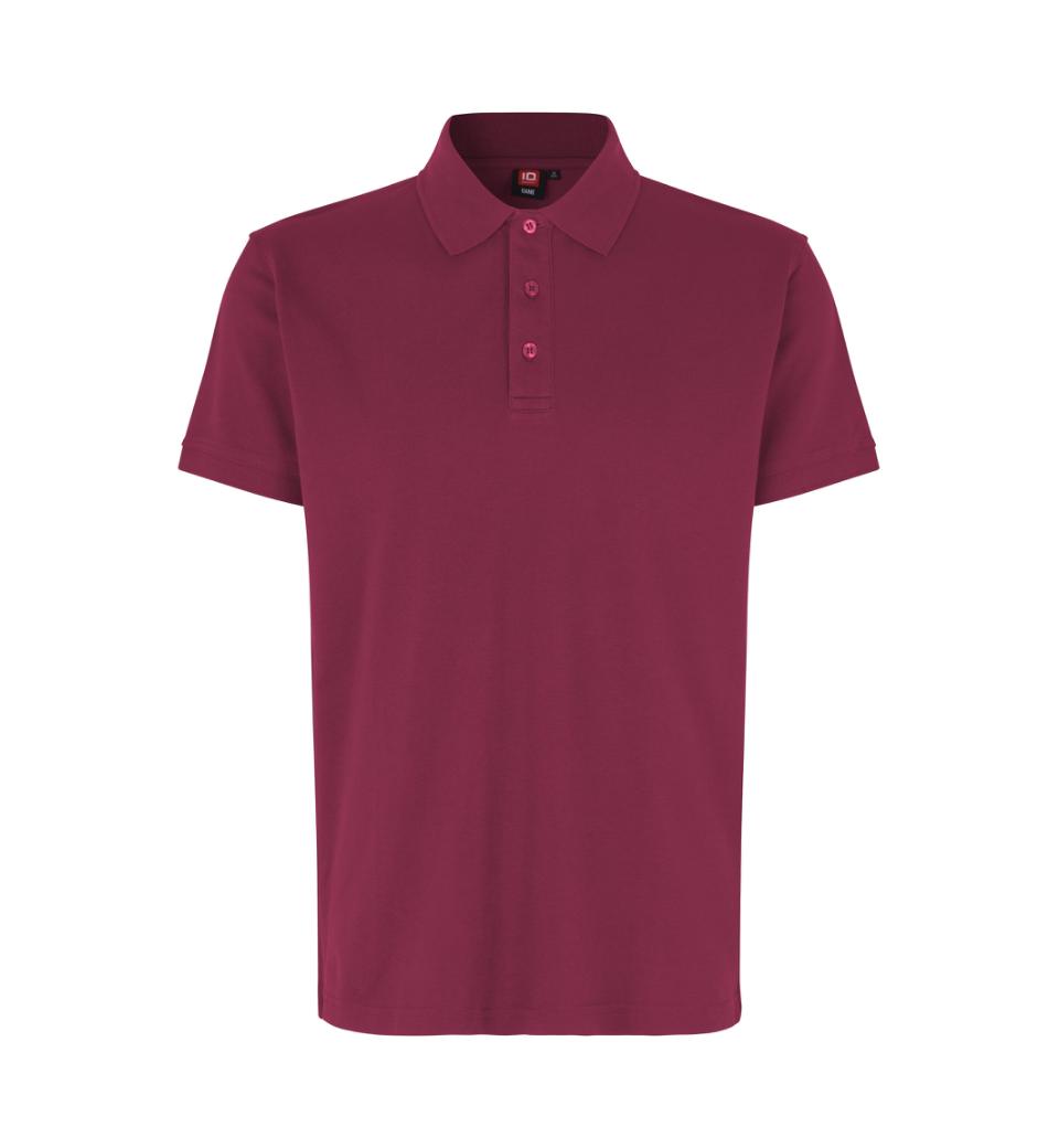 Id Stretch Polo 0525 Cerise