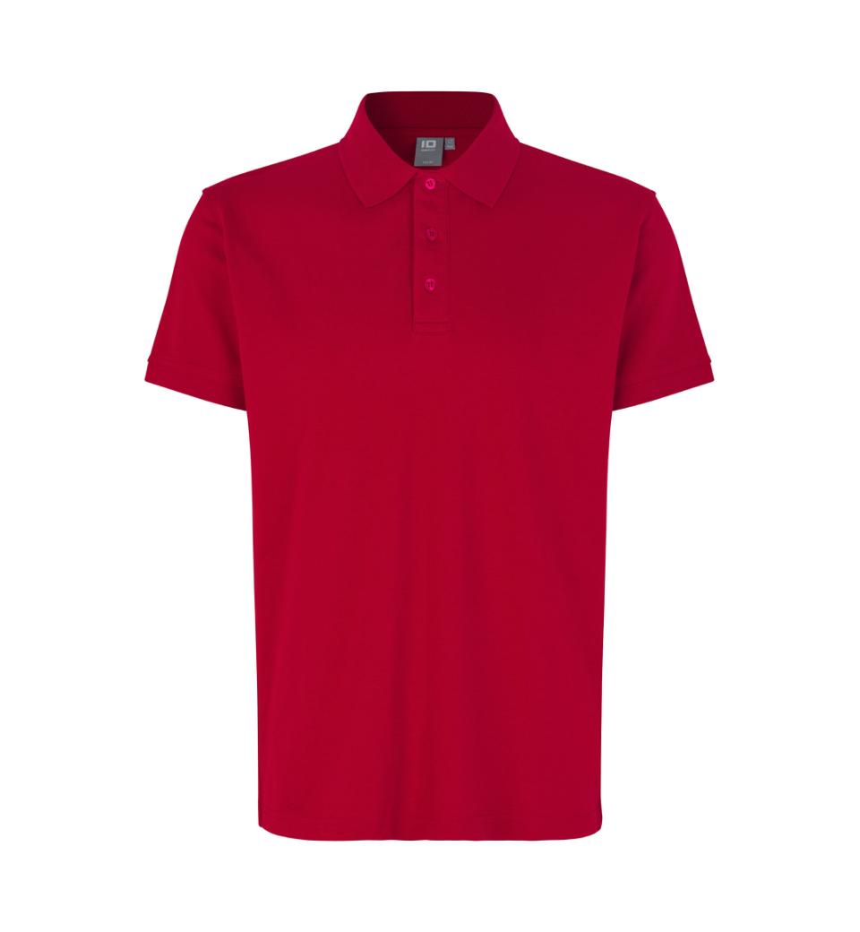 Id Stretch Polo 0525 Rød