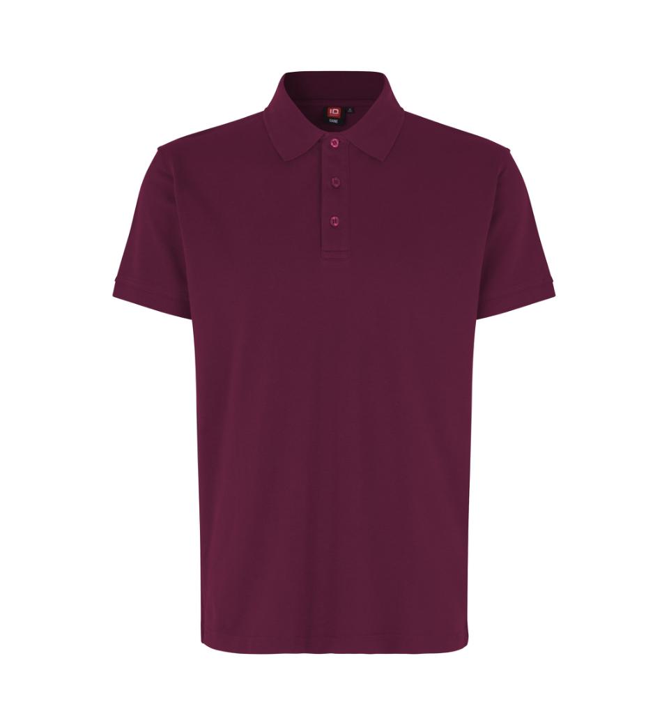 Id Stretch Polo 0525 Bordeaux