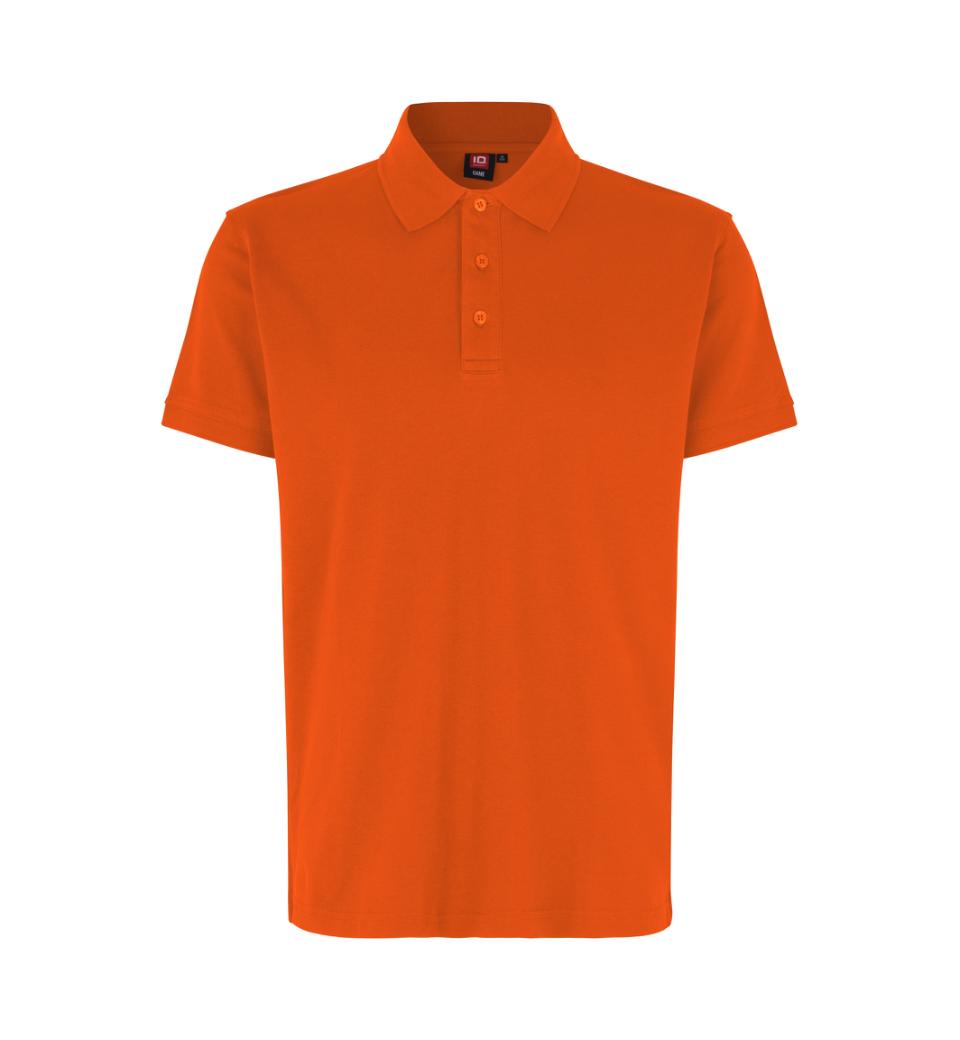 Id Stretch Polo 0525 Orange