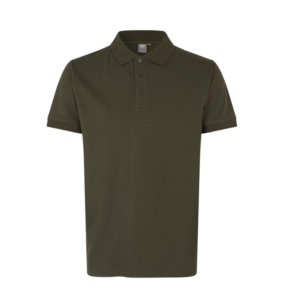 Id Stretch Polo 0525 Oliven