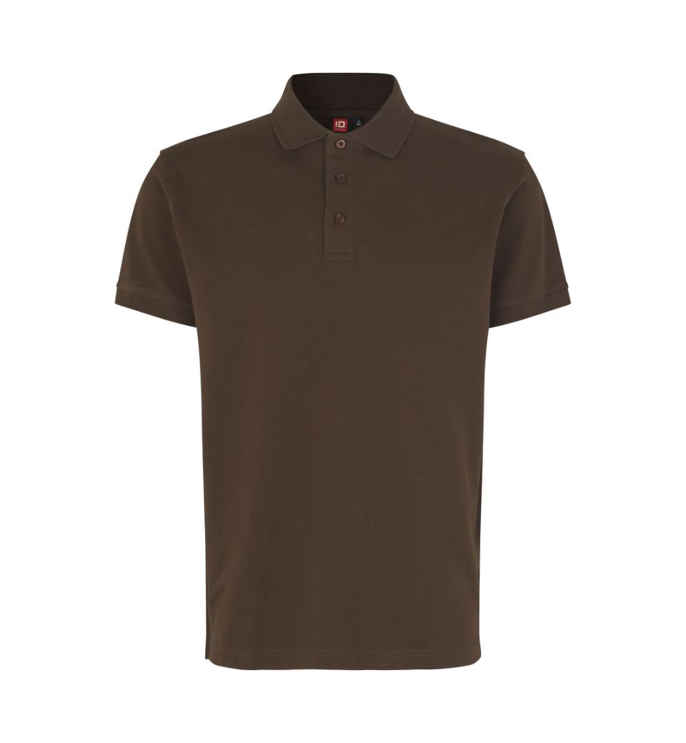 Id Stretch Polo 0525 Mocca