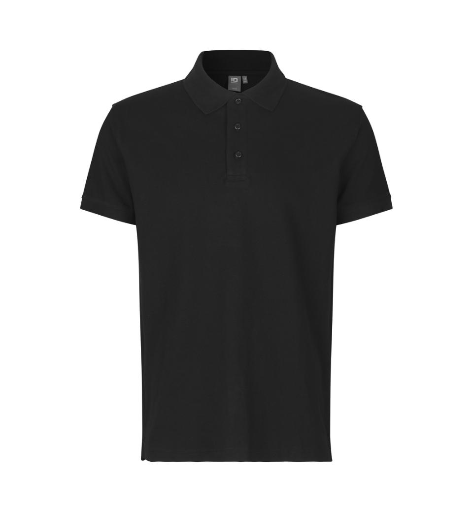 Id Stretch Polo 0525 Sort