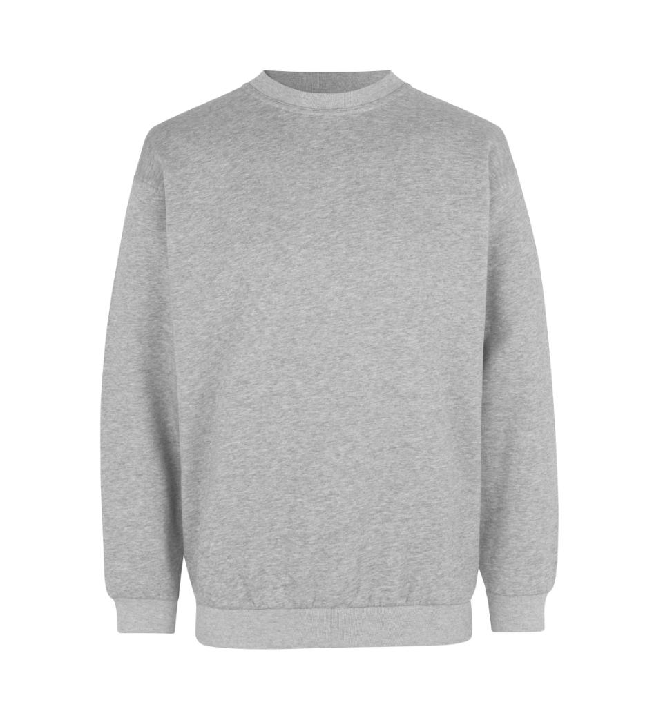 Id Game Sweatshirt 0600 Grå Melange-x-small
