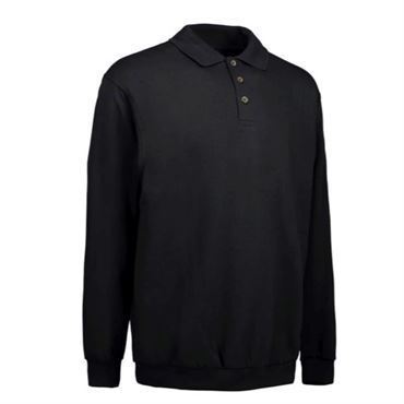 Id Polosweatshirt 0601 Sort-medium