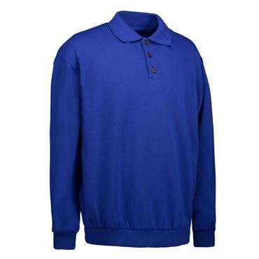 Id Polosweatshirt 0601 Kongeblå-large
