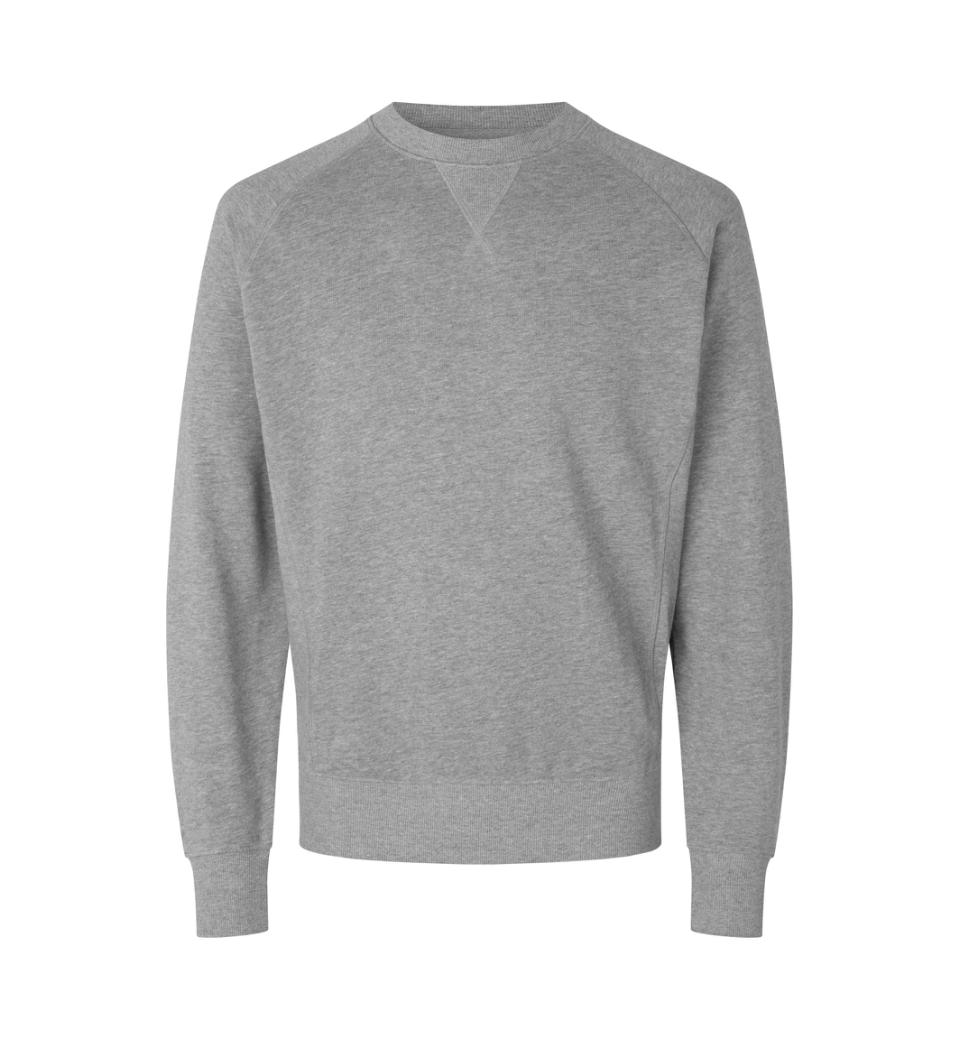 Id Eksklusiv Sweatshirt 0613 Grå Melange-small